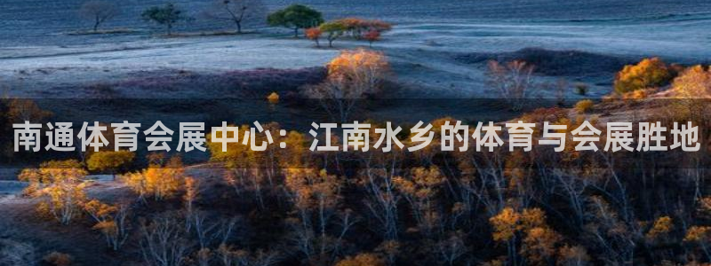 果博公司怎么开户：南通体育会展中心：江南水乡的体育与会展胜地