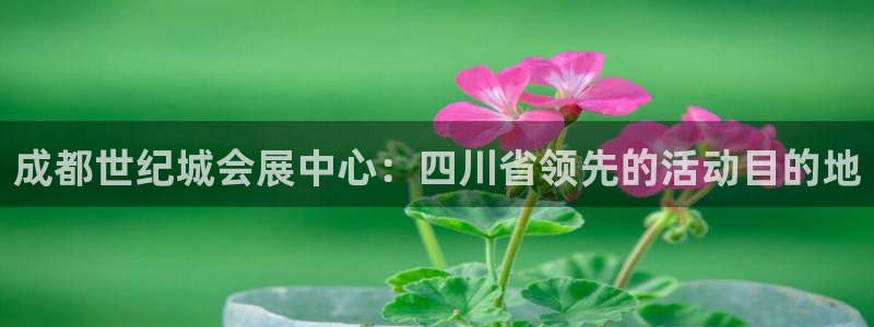 果搏代理：成都世纪城会展中心：四川省领先的活动目的地