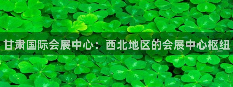 果博官网首页：甘肃国际会展中心：西北地区的会展中心枢纽