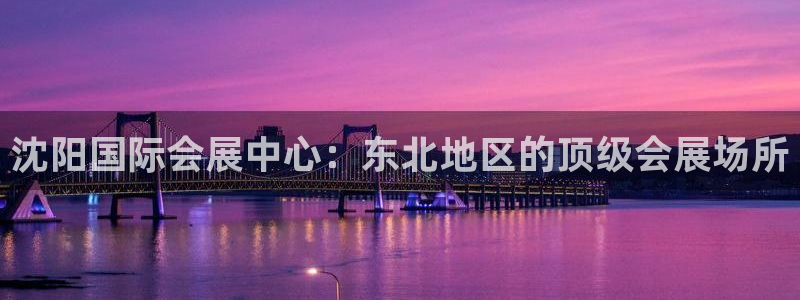 果博平台开户电话查询：沈阳国际会展中心：东北地区的顶级会展场所