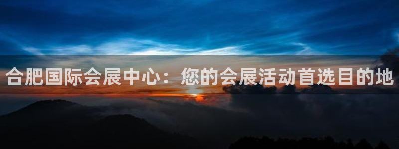 果博公司开户注册：合肥国际会展中心：您的会展活动首选目的地