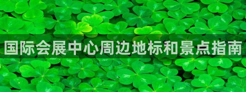 果博网站二维码：国际会展中心周边地标和景点指南