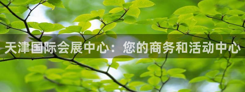 果博网站二维码：天津国际会展中心：您的商务和活动中心