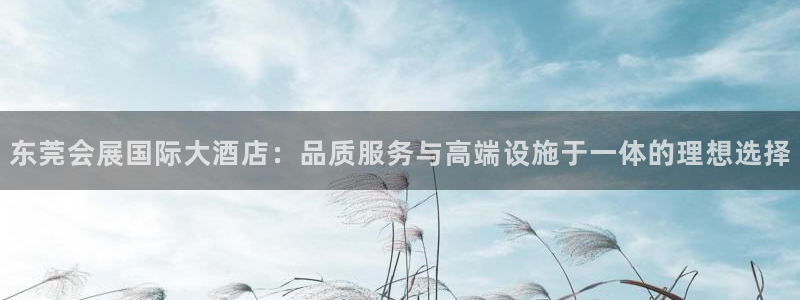 果博手机下载网址：东莞会展国际大酒店：品
